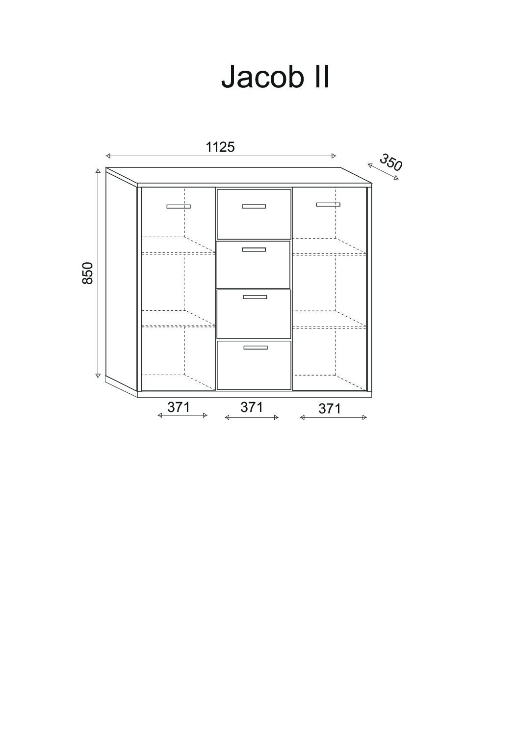 Komoda JAKOB 2 - obrazek 2