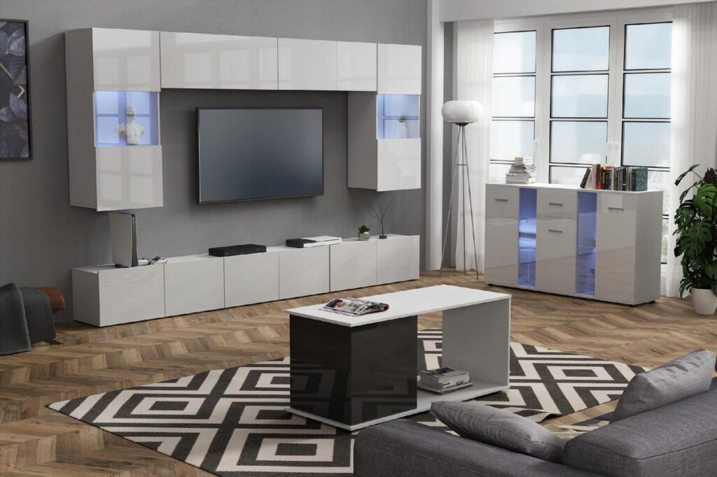 Aranżacja SOLID, stolik kawowy