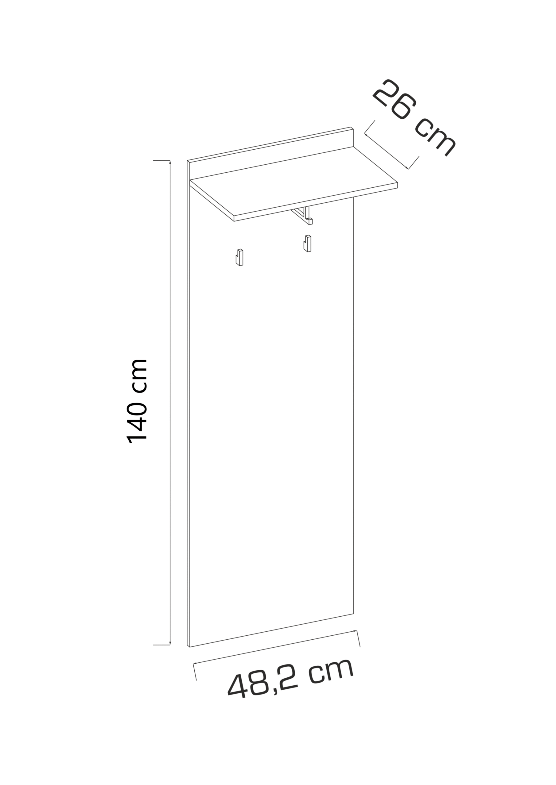 WIESZAK panelowy - zestaw JUSTUS 04 - obrazek 5