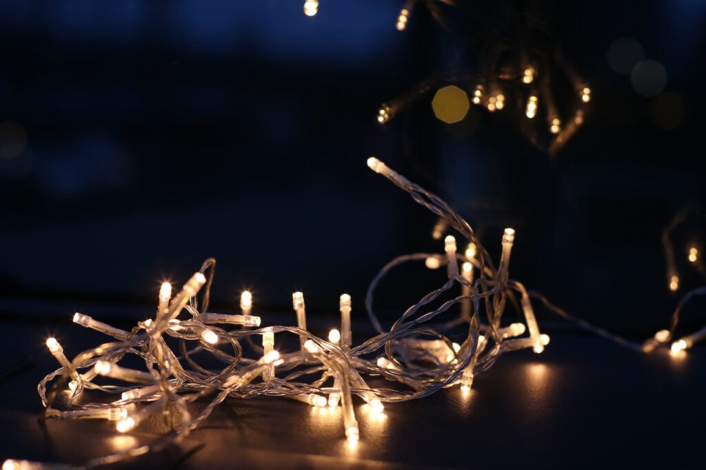 meble z oświetleniem LED