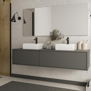 Podwójna szafka pod umywalkę ISAURIE